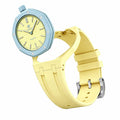 Bracelet en caoutchouc pour AP x Swatch Royal Pop jaune clair