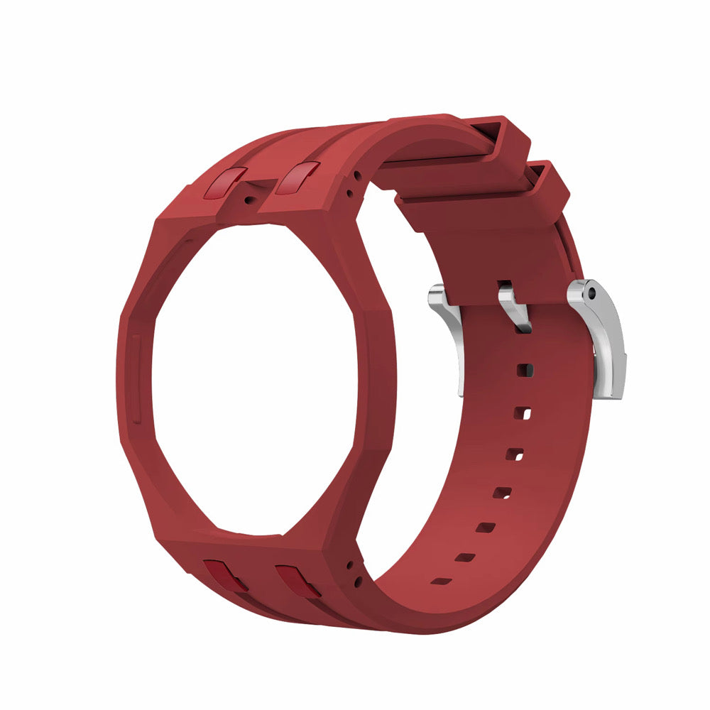 Bracelet en caoutchouc pour AP x Swatch Royal Pop rouge