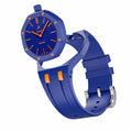 Bracelet en caoutchouc pour AP x Swatch Royal Pop Bleu/orange