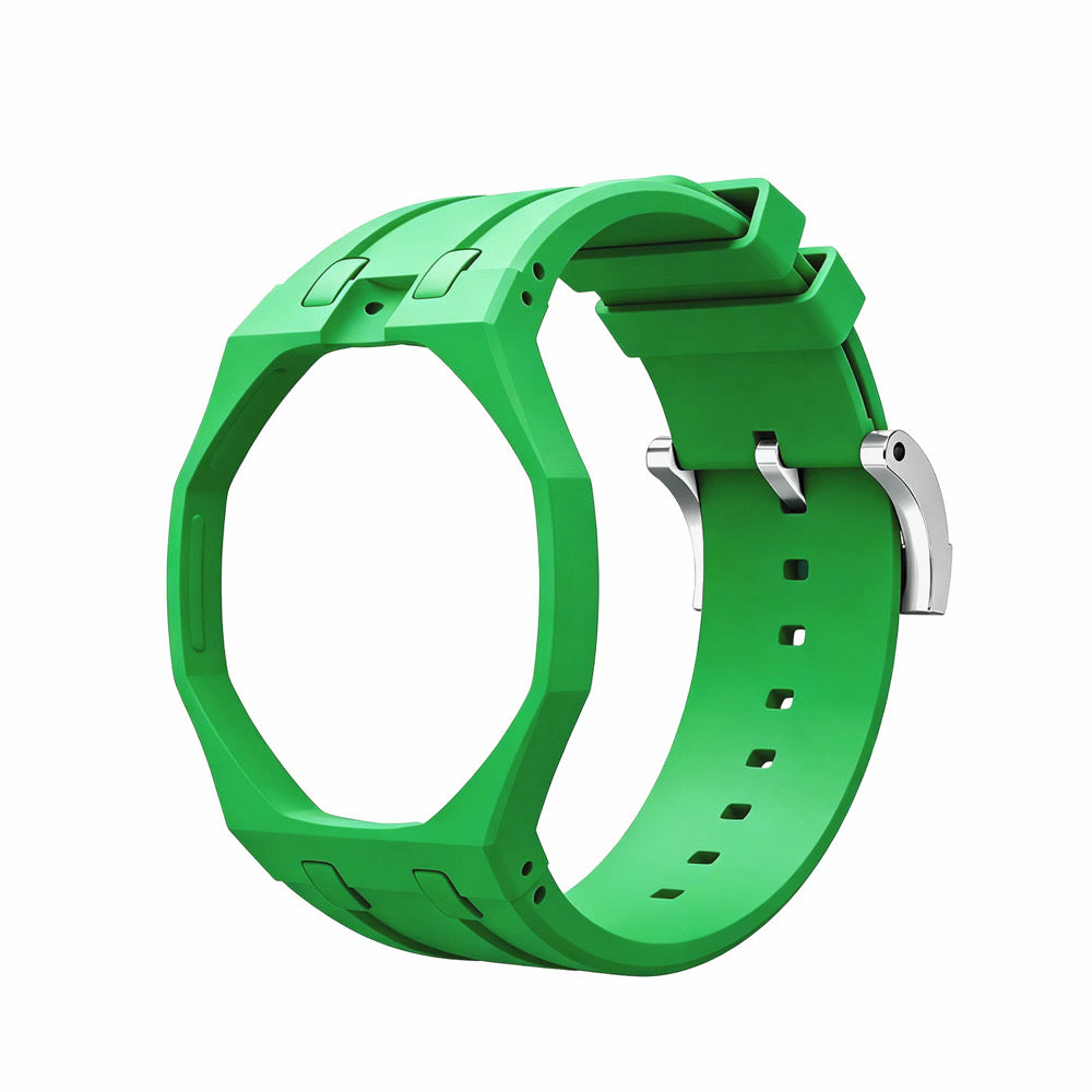 Bracelet en caoutchouc pour AP x Swatch Royal Pop Vert