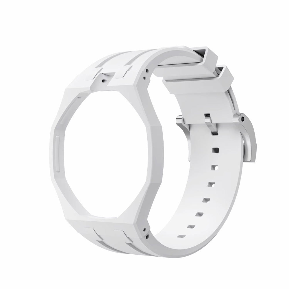 Bracelet en caoutchouc pour AP x Swatch Royal Pop Blanc